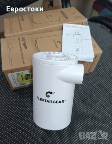 Преносима въздушна помпа FLEXTAIL GEAR EVO, електрическа мини въздушна помпа, вакуумна помпа, 4.5 kP, снимка 6 - Други - 50704105
