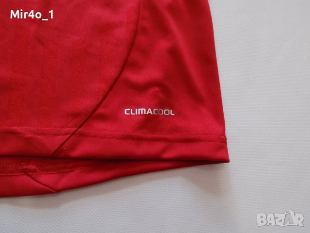 футболна тениска denmark adidas дания адидас екип блуза фанела оригинална спортна мъжка S, снимка 4 - Спортни дрехи, екипи - 50751449