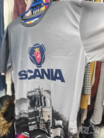 SCANIA тениски -големи размери, снимка 8 - Аксесоари и консумативи - 52423365