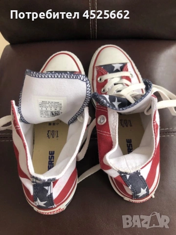 Детски кецове Converse #31 и #35, снимка 7 - Детски маратонки - 54291352