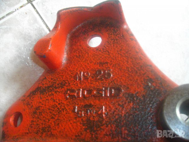 RIDGID №25-Голямо Тръбно Менгеме-1/8-4 инча-Оригинално САЩ-13 кг-135 мм Захват-РИДГИД, снимка 14 - Менгемета - 37345014