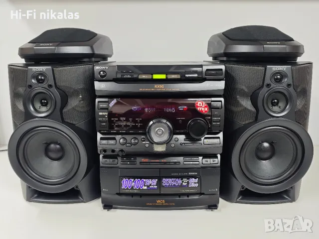 аудио система стерео уредба комплект SONY HCD-RX90 + дистанционно 