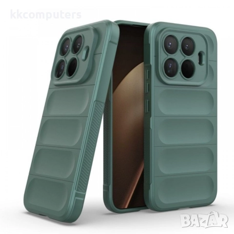 Защитен калъф WANLONFENG за Xiaomi 15T Pro [2в1 Комплект] със Стъклен Протектор | TPU, Анти-хлъзгав , снимка 3 - Резервни части за телефони - 52362866