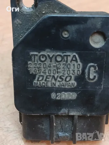 Дебитомер за Тойта Корола 22204-22010 / 197400-2030, снимка 3 - Части - 55797567
