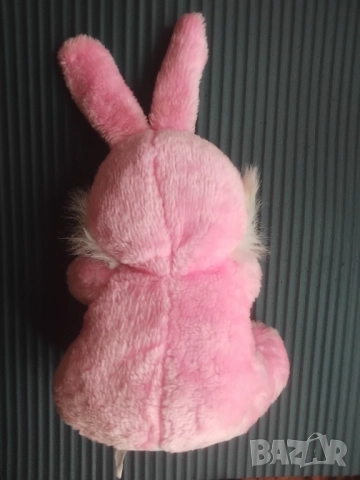 Розово Зайче държащо сърце , снимка 2 - Плюшени играчки - 51980189