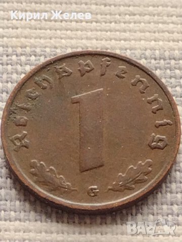 Монета 1 райхсфенинг 1939г. Германия Трети Райх с СХВАСТИКА за КОЛЕКЦИЯ 33017