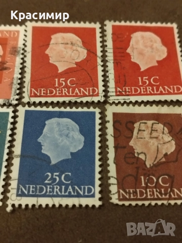 Пощенски марки Нидерландия., снимка 3 - Филателия - 52216902