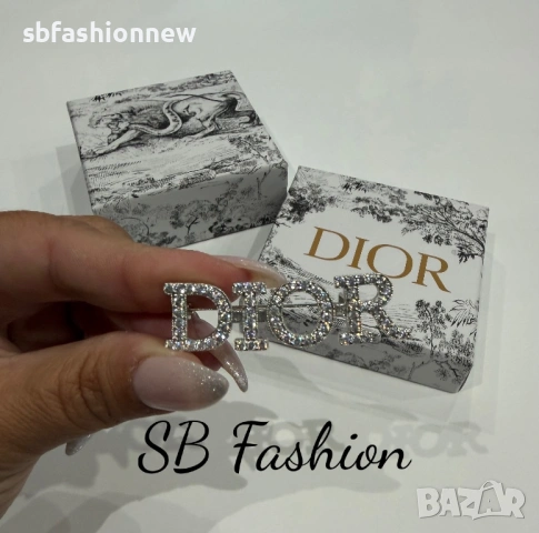 Брошка Диор в кутия, снимка 2 - Други - 53912321