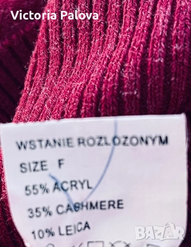 Стилно поло без ръкави 35% кашмир, снимка 7 - Корсети, бюстиета, топове - 52864005