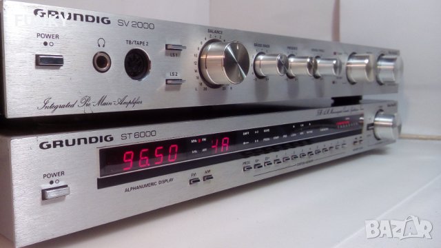 Grundig SV 2000 & Grundig ST 6000, снимка 2 - Ресийвъри, усилватели, смесителни пултове - 35030836