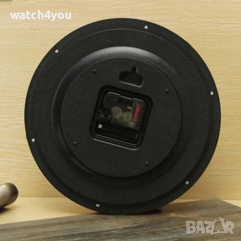 НОВ КАЧЕСТВЕН СТЕНЕН ЧАСОВНИК С БЕЗШУМЕН ПЛАВЕН МЕХАНИЗЪМ.СТЕННИ ЧАСОВНИЦИ С ГОЛЕМИ ЦИФРИ.WALL CLOCK, снимка 7 - Стенни часовници - 20182134