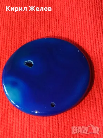 НАТУРАЛЕН СКЪПОЦЕНЕН ЛАЗУРИТ АРТ МЕДАЛЬОН ЮВЕЛИРНО ШЛИФОВАН БИЖУ 24370, снимка 12 - Колиета, медальони, синджири - 33953371