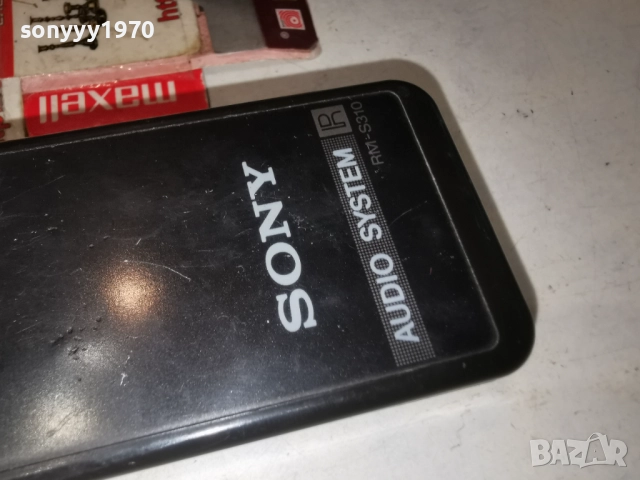SONY RM-S310 AUDIO REMOTE-ВНОС SWISS 2112251039, снимка 3 - Ресийвъри, усилватели, смесителни пултове - 52863774