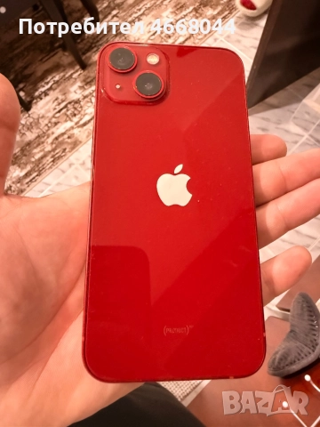 Iphone 13 red 256gb, снимка 3 - Apple iPhone - 52644443