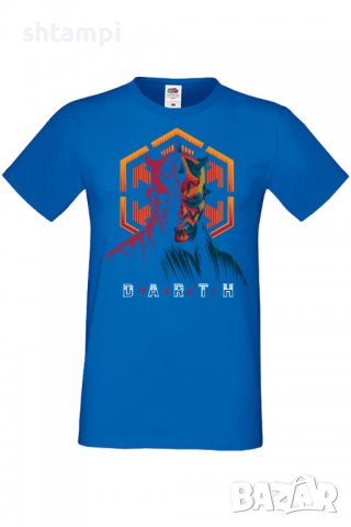 Мъжка тениска Star Wars Maul,Междузвездни войни,Филм,Изненада,Подарък,Повод,, снимка 5 - Тениски - 37718014