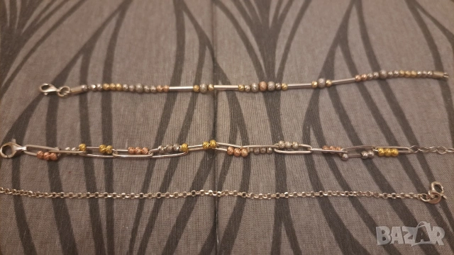 Сребърни гривни, снимка 2 - Гривни - 54011957