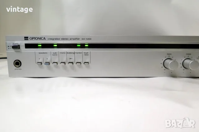 OPTONICA SM-5200, снимка 2 - Ресийвъри, усилватели, смесителни пултове - 56412988