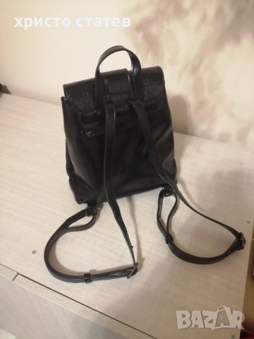 Дамска кожена раница , снимка 3 - Чанти - 39815352