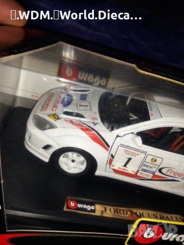 Ford Focus 1.24 Burago Made in Italy, снимка 10 - Колекции - 37377595
