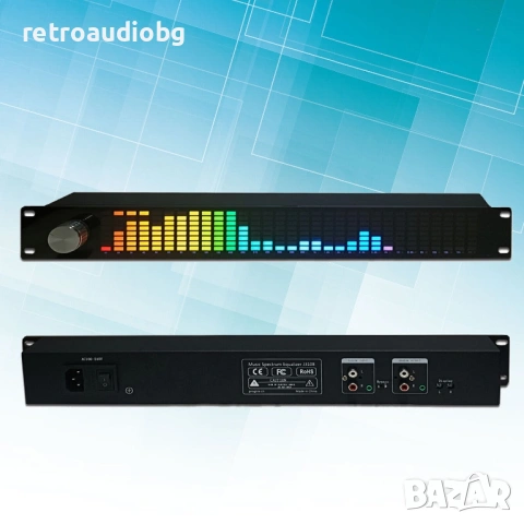 15-лентов цифров еквалайзер - аудио спектрален анализатор, снимка 3 - Ресийвъри, усилватели, смесителни пултове - 53125041