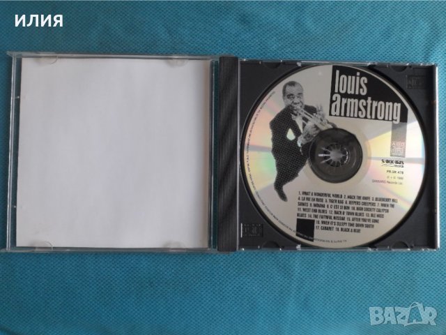 Louis Armstrong – 1999 - Τα 18 Ωραιότερα Τραγούδια Του(Dixieland,Big Band)(Sakkaris Records,Greece –, снимка 2 - CD дискове - 37931563