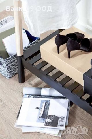 Солидна закачалка за дрехи от бамбук, снимка 4 - Закачалки - 31591754