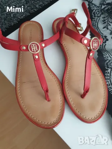 Tommy Hilfiger Сандали 38, снимка 3 - Сандали - 49691493