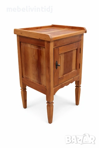 Антично нощно шкафче от масивно дърво, снимка 5 - Антикварни и старинни предмети - 54031735