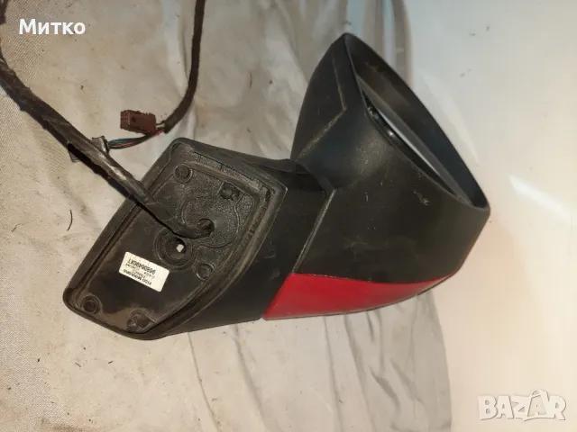 Ляво червено странично огледало за Пежо 207  PEUGEOT 207, снимка 5 - Части - 48785224