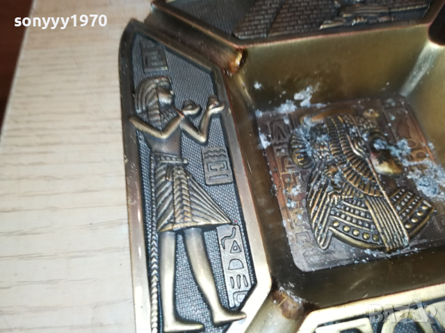 EGYPT-ПЕПЕЛНИК ВНОС FRANCE 1403241435, снимка 9 - Антикварни и старинни предмети - 44761746