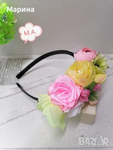 Китка за глава, вариант 17 , снимка 4 - Аксесоари за коса - 49377158