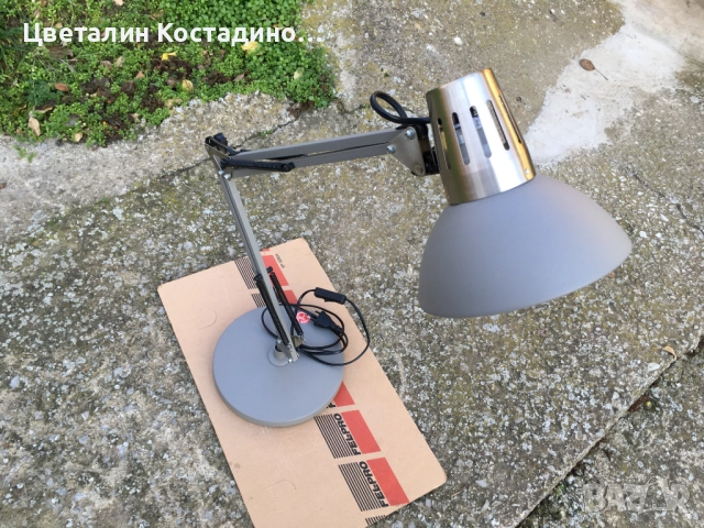 немска , разтегателна работна лампа "Nino", снимка 7 - Настолни лампи - 52736953