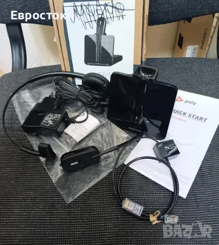 Професионална безжична слушалка Plantronics CS540, снимка 7 - Слушалки, hands-free - 49426390