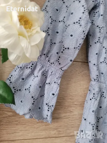 Рокля английска дантела H&M , снимка 3 - Рокли - 49463969