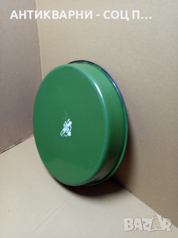 Соц Стара Емайлирана Тава За Баница. , снимка 7 - Антикварни и старинни предмети - 52057549