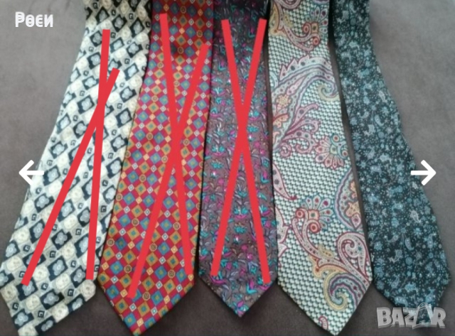 Италиански копринени вратовръзки 2, снимка 5 - Други - 39653104