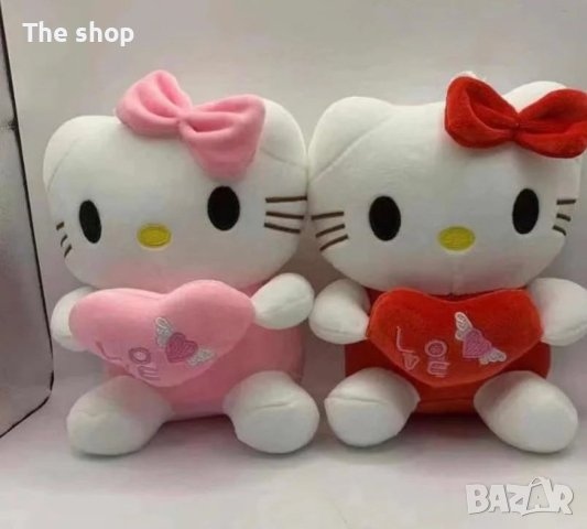 Мека плюшена играчка Hello Kitty , снимка 3 - Плюшени играчки - 44730130