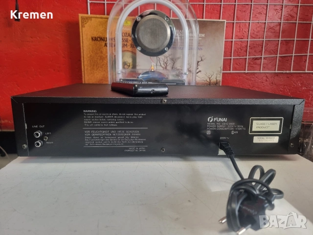 CD Cenceer FUNAI CD-C9900, снимка 7 - Ресийвъри, усилватели, смесителни пултове - 53122442