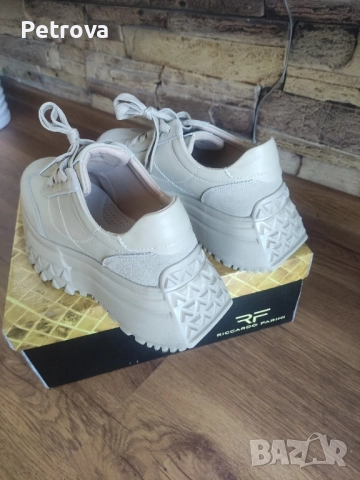 Нови сникърси естествена кожа , снимка 5 - Дамски ежедневни обувки - 51822896