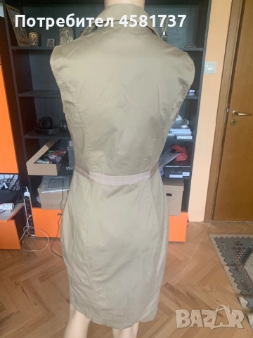 Делова секси рокля Stefanel, размер М, снимка 5 - Рокли - 51569660