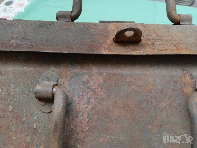 Стар метален немски куфар за инструменти, снимка 5 - Куфари с инструменти - 38514736