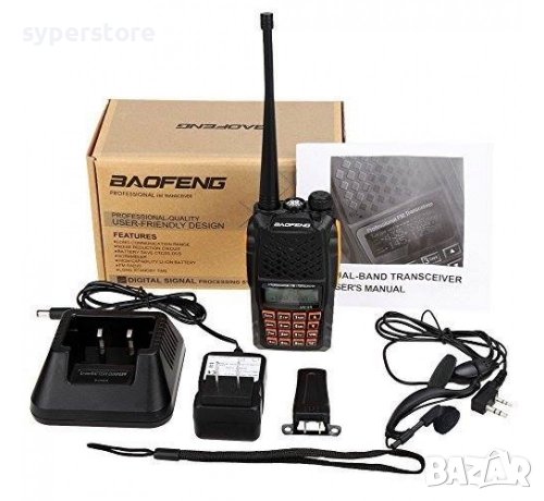 Радиостанция Baofeng UV-6R   8W  SS000160  Уоки токи, снимка 4 - Друга електроника - 37961832