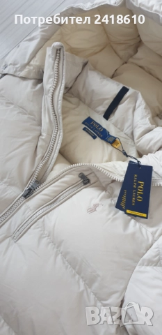 POLO Ralph Lauren Gorham Basic Sand Mens Down Jacket Size L  НОВО! ОРИГИНАЛ! Мъжко Зимно пухено Яке!, снимка 11 - Якета - 52542128