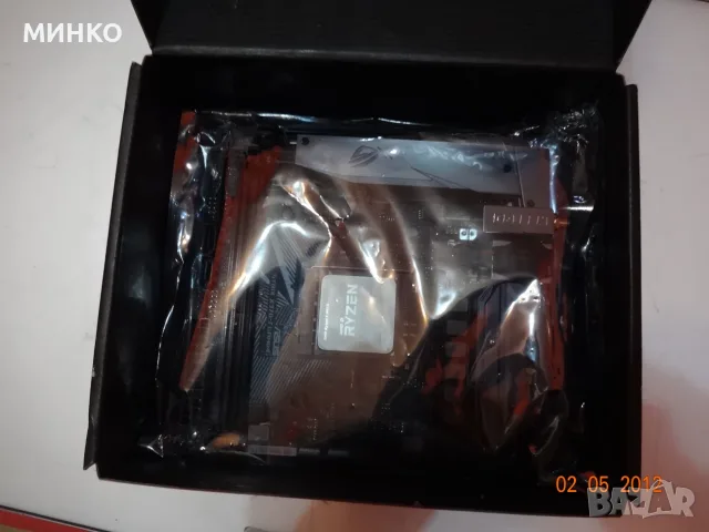 Asus ROG Strix X370-I Gaming+ 1600x  за ентусиасти, снимка 3 - Дънни платки - 56200455