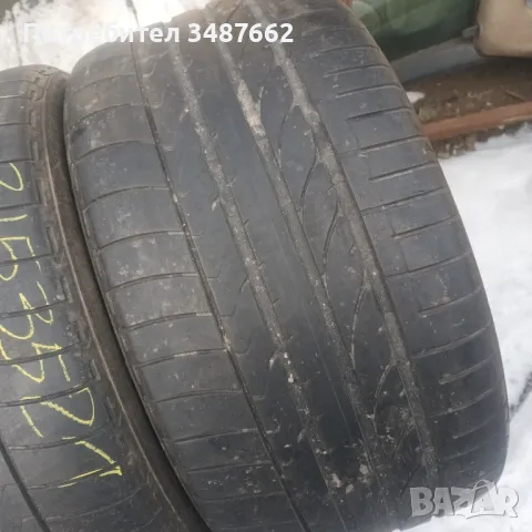 315 35 21 Bridgestone 2бр летни дот 2022г , снимка 3 - Гуми и джанти - 49234201