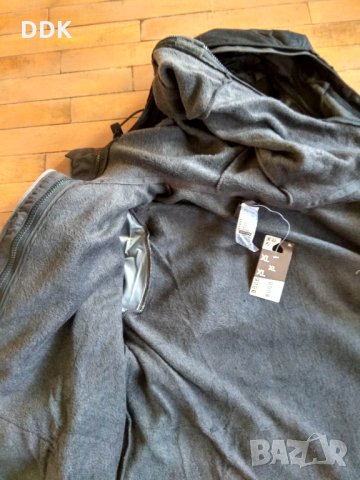 МЪЖКО ЯКЕ ЗА ПРЕХОД FORCLAZ 200 RAIN 3 В 1, ЧЕРНО QUECHUA-Чисто ново!, снимка 7 - Спортни дрехи, екипи - 35462519