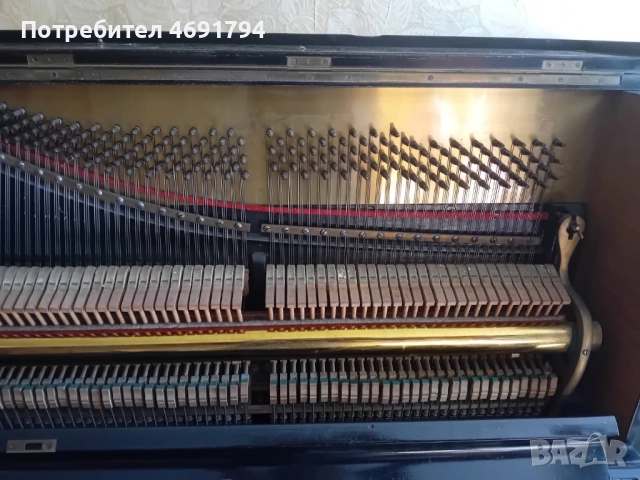Немско пиано Hagspiel & Comp. Dresden, снимка 4 - Пиана - 52893886