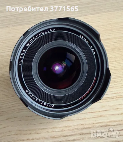 Voigtlander Ultra Wide Heliar Aspherical f-5.6 12mm Leica M-mount, снимка 6 - Обективи и филтри - 56220980