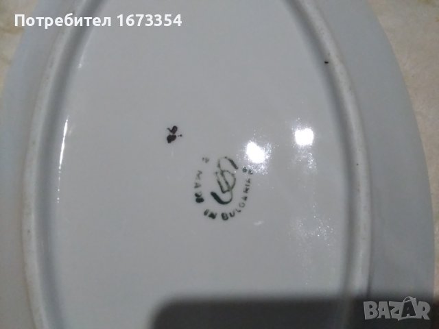 Порцеланови плата, снимка 6 - Прибори за хранене, готвене и сервиране - 37572690