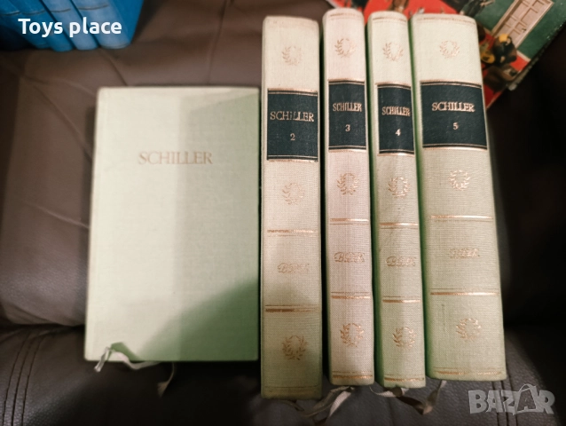 Томове немска класика Goethe, Schiller, Lessing, Heine, снимка 8 - Чуждоезиково обучение, речници - 52458879